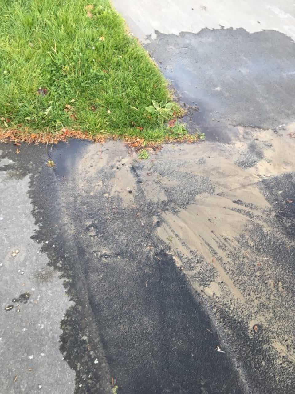 The photograph attached to this water supply report