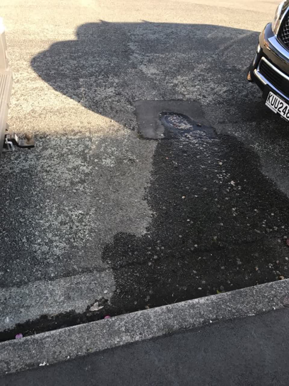 The photograph attached to this water supply report
