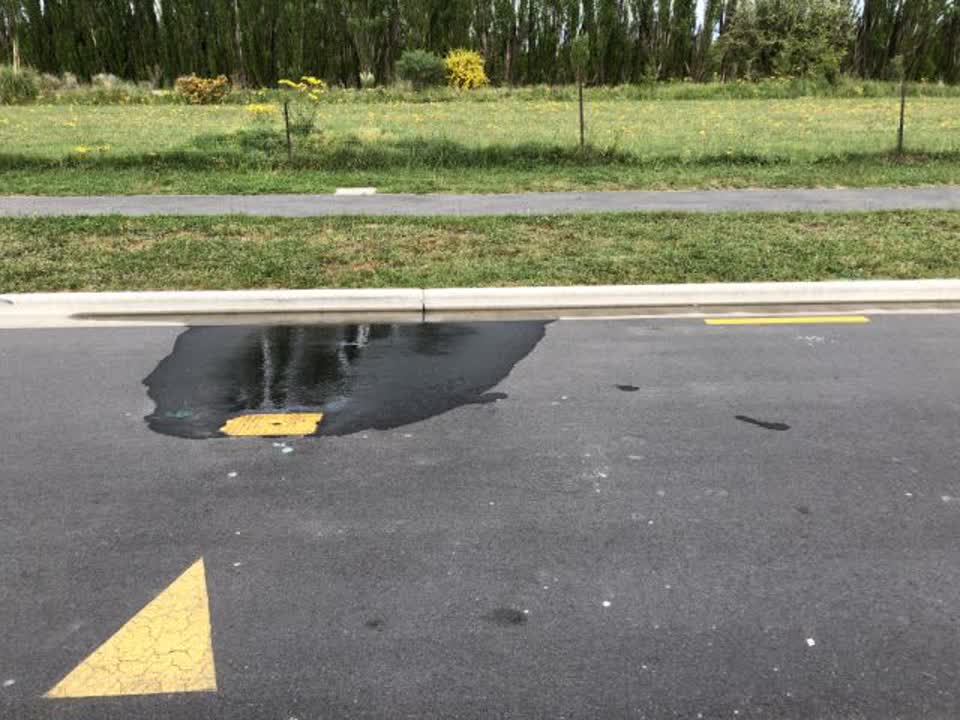 The photograph attached to this water supply report
