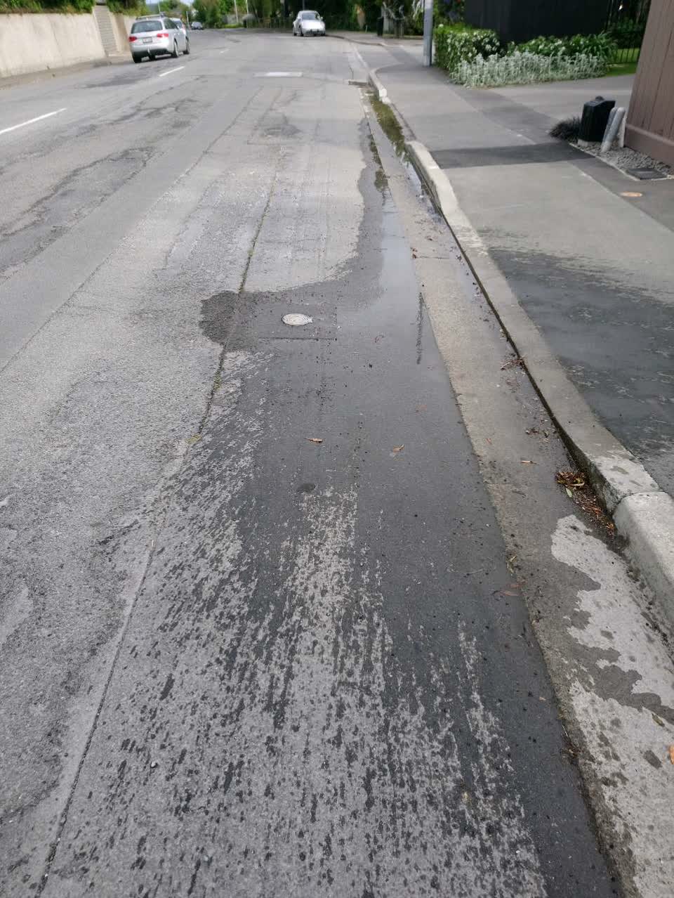 The photograph attached to this water supply report