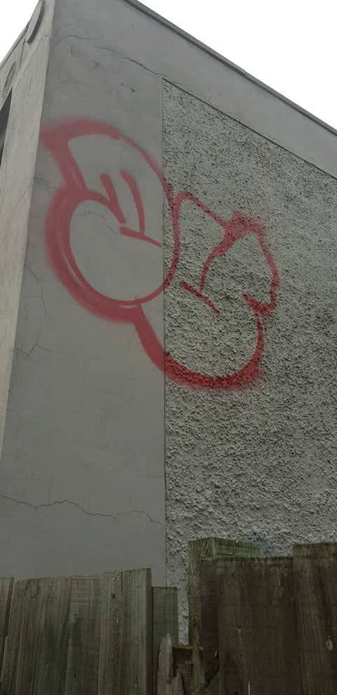 Graffiti, a report photo