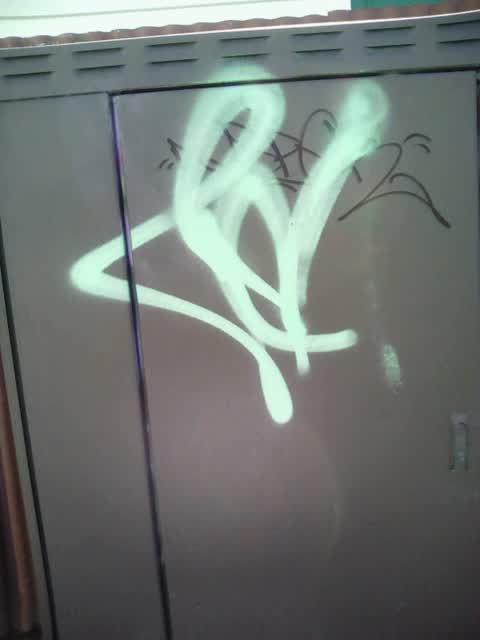 Graffiti, a report photo