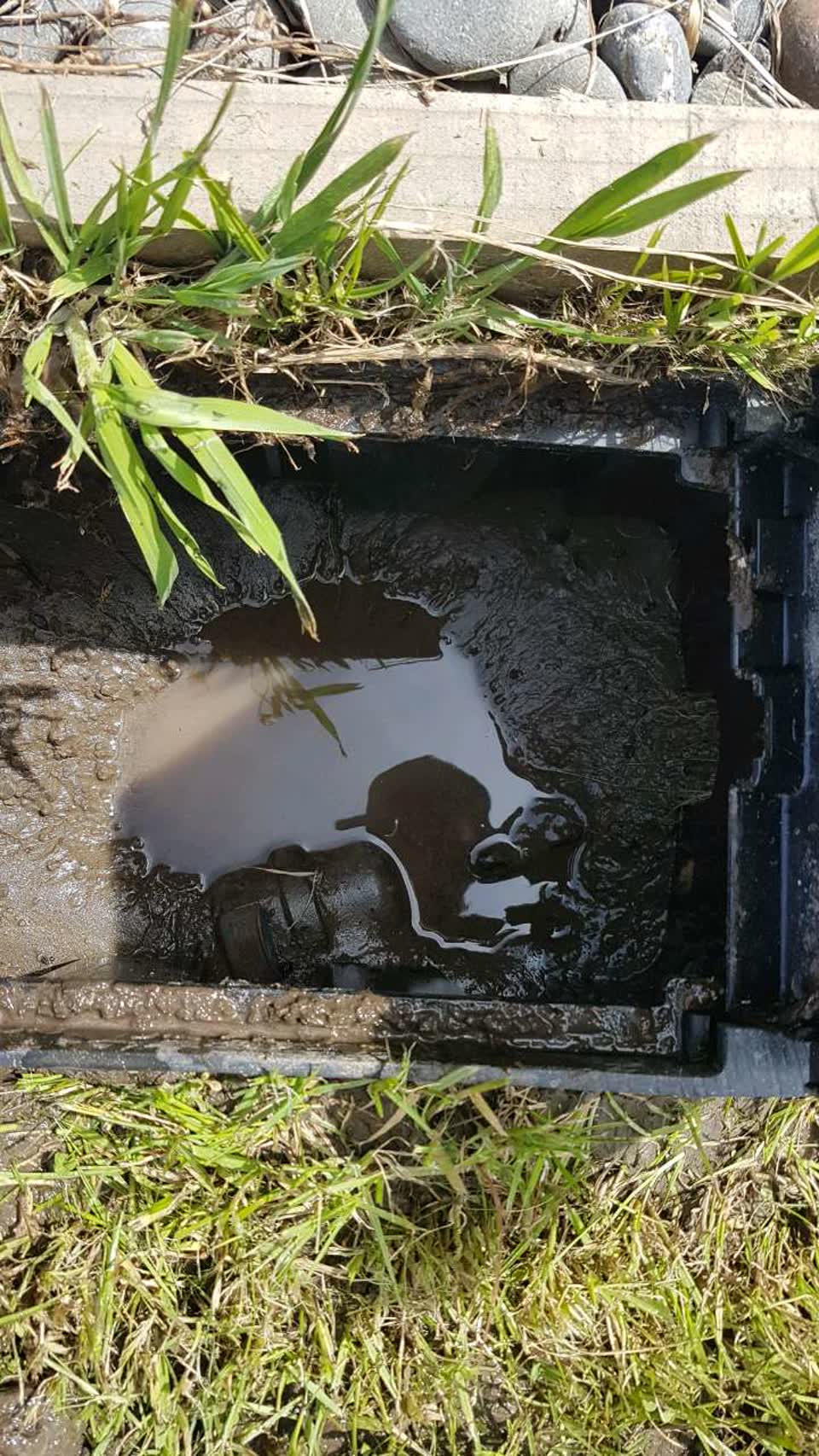 The photograph attached to this water supply report