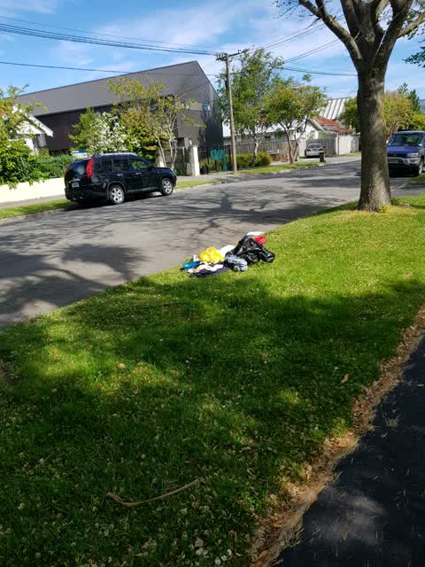 Rubbish/Recycling, a report photo
