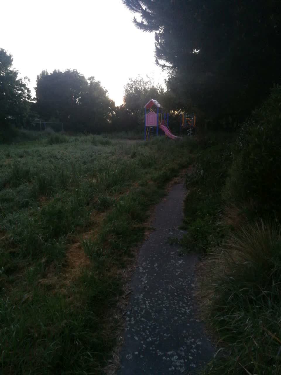 The photograph attached to this parks report