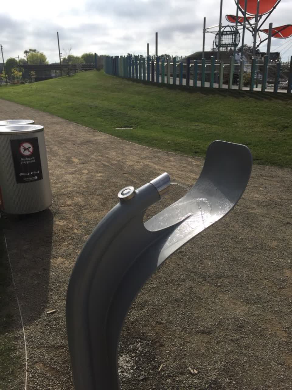The photograph attached to this parks report