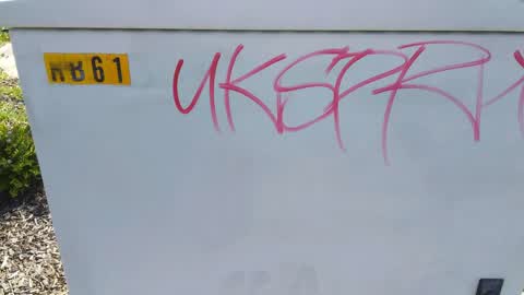 Graffiti, a report photo