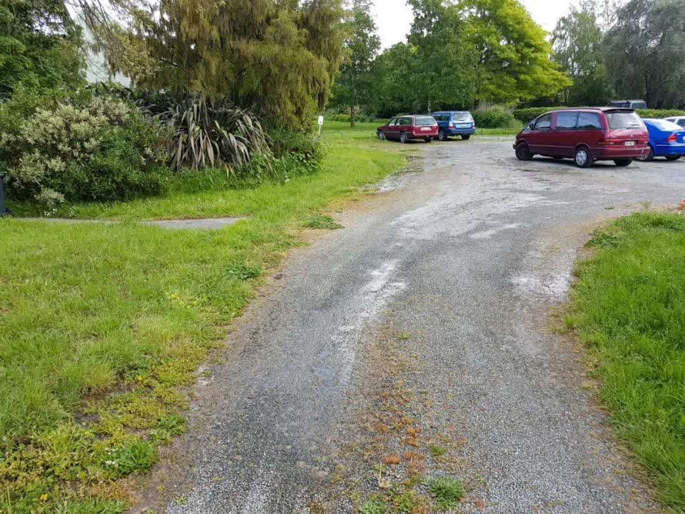 The photograph attached to this flooding report