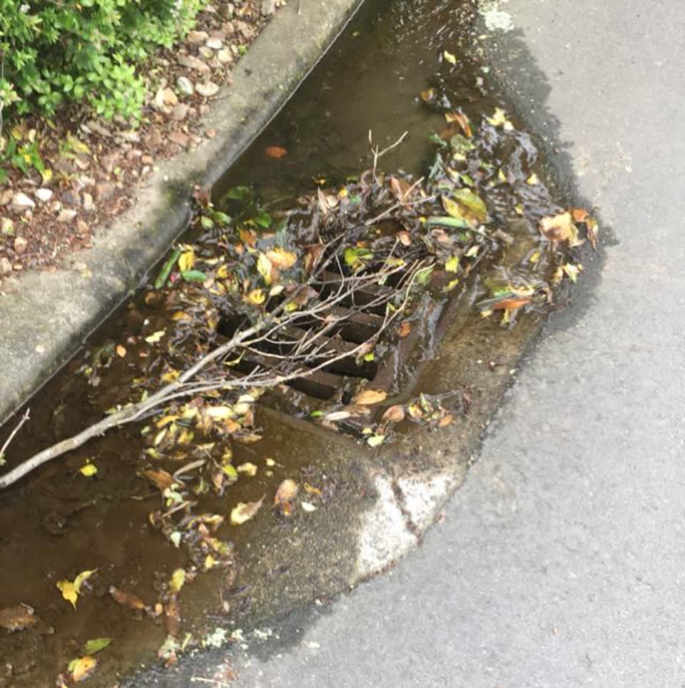 The photograph attached to this water supply report