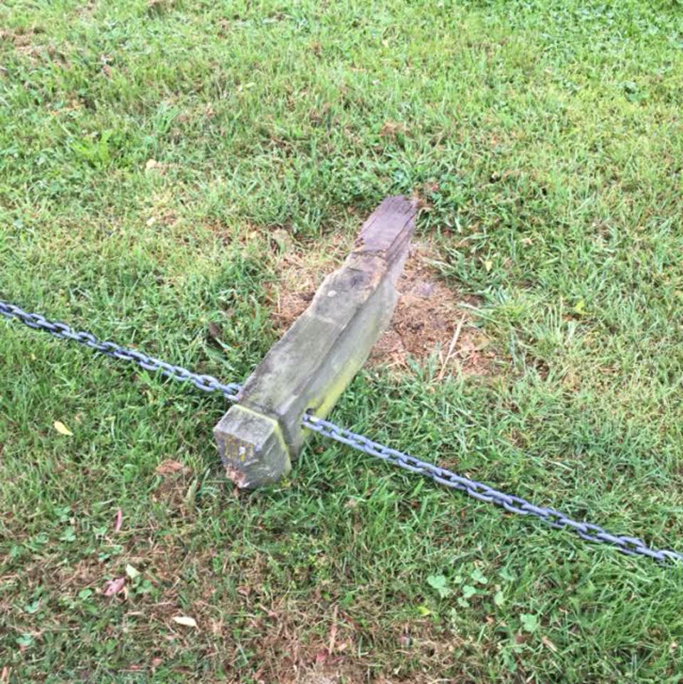 The photograph attached to this parks report