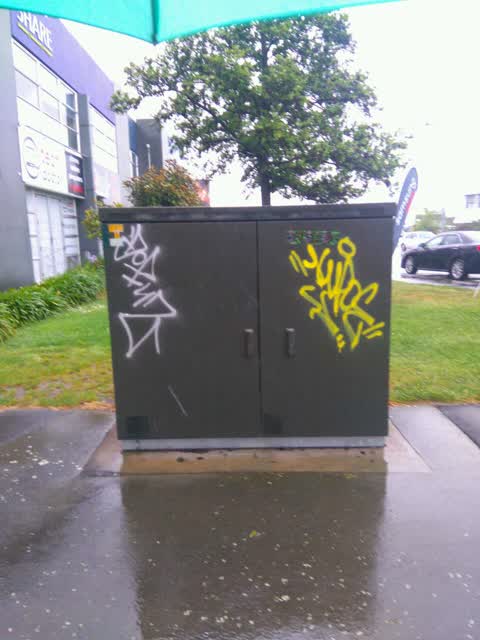 Graffiti, a report photo