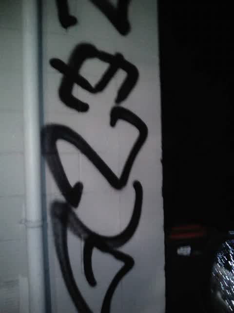 Graffiti, a report photo
