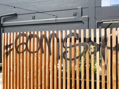 Graffiti, a report photo