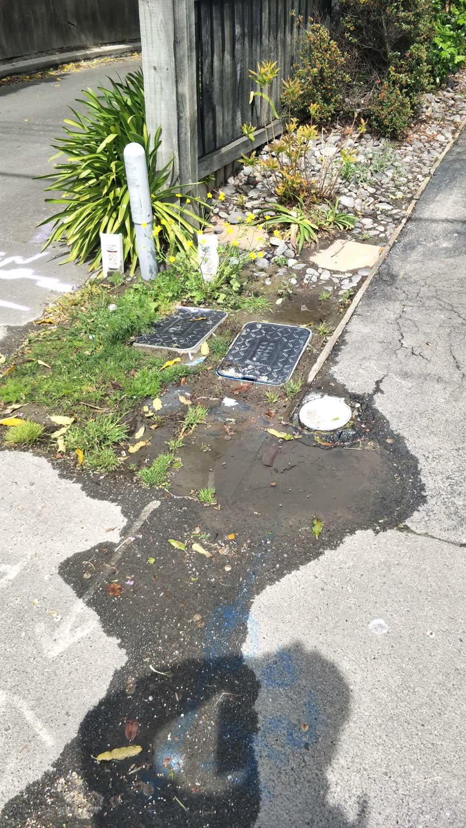 The photograph attached to this water supply report