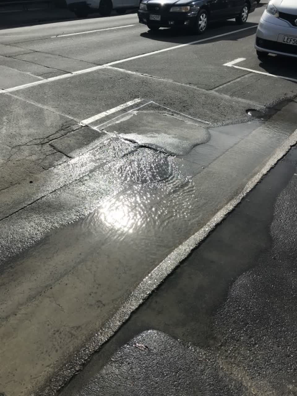 The photograph attached to this water supply report