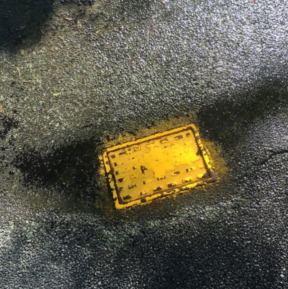The photograph attached to this wastewater/stormwater report