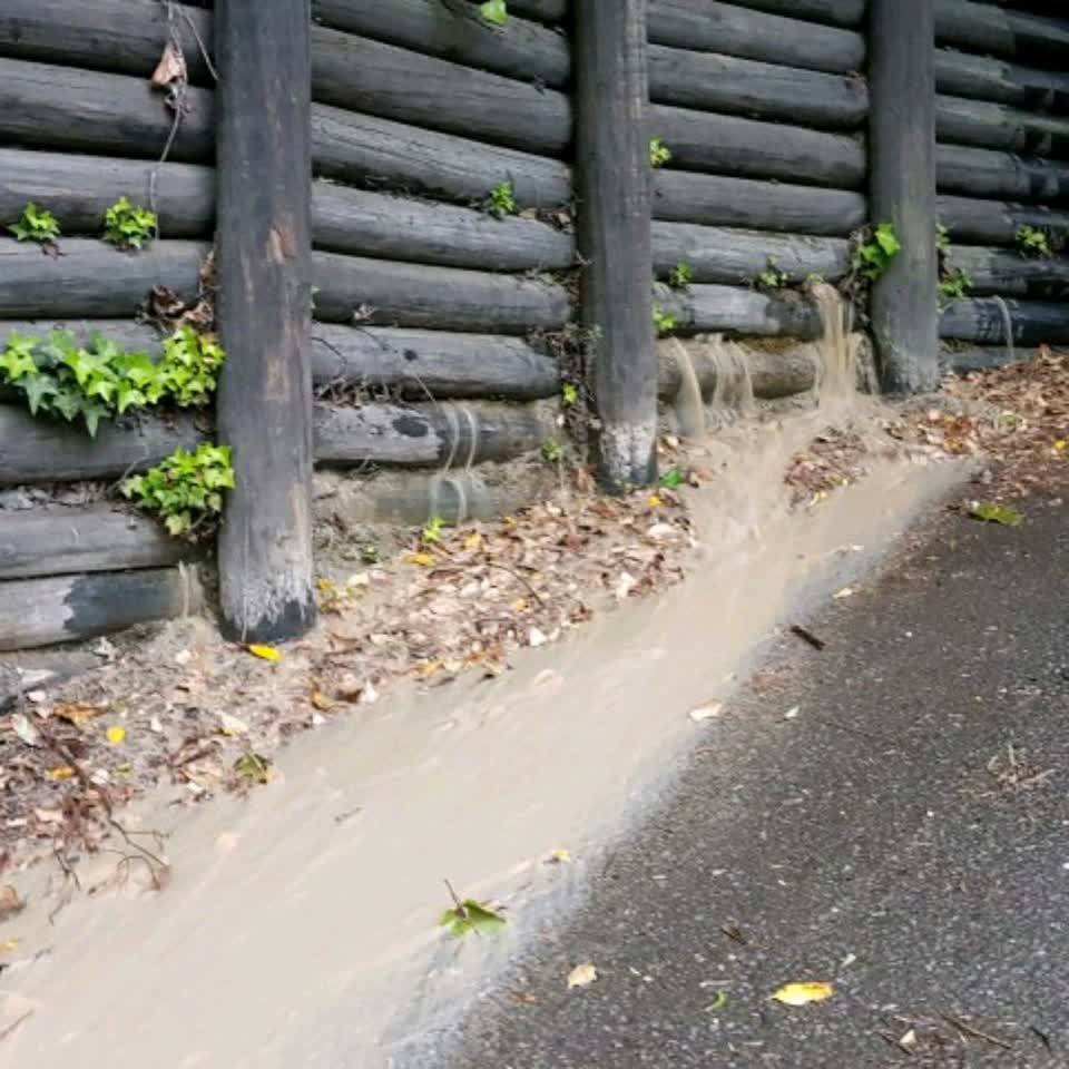 The photograph attached to this wastewater/stormwater report