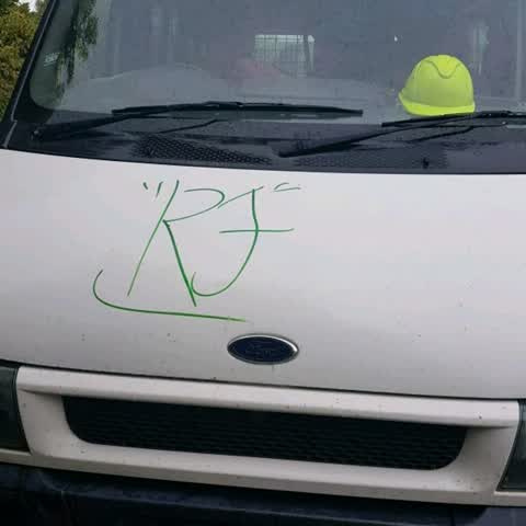 Graffiti, a report photo