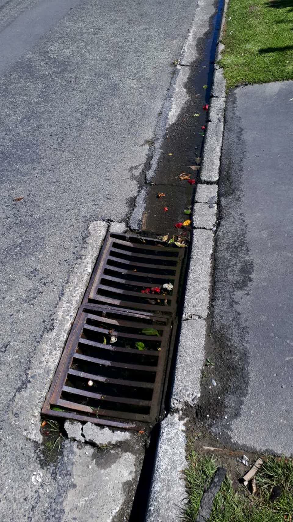 The photograph attached to this wastewater/stormwater report