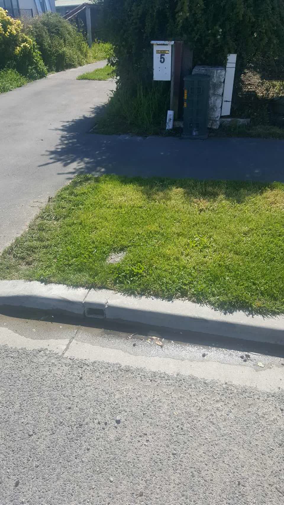 The photograph attached to this water supply report
