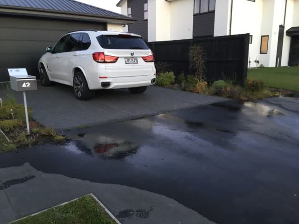 The photograph attached to this water supply report