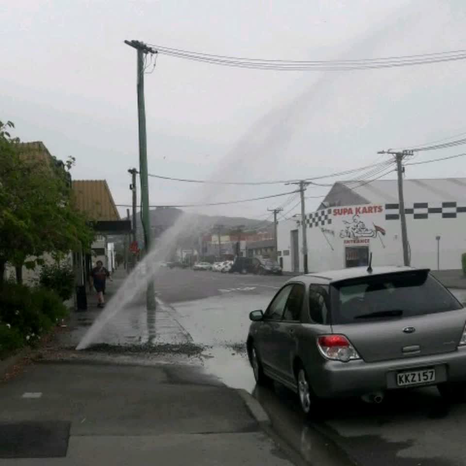 The photograph attached to this water supply report
