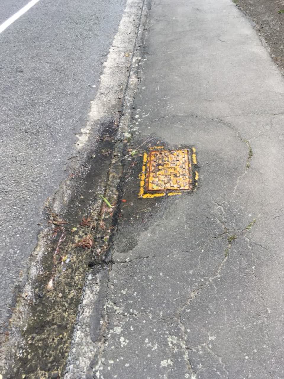 The photograph attached to this water supply report