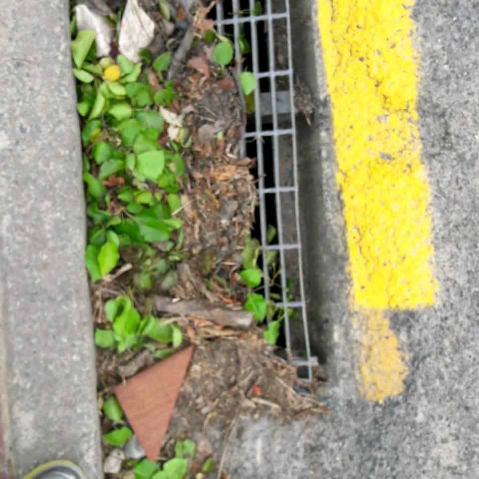 The photograph attached to this wastewater/stormwater report