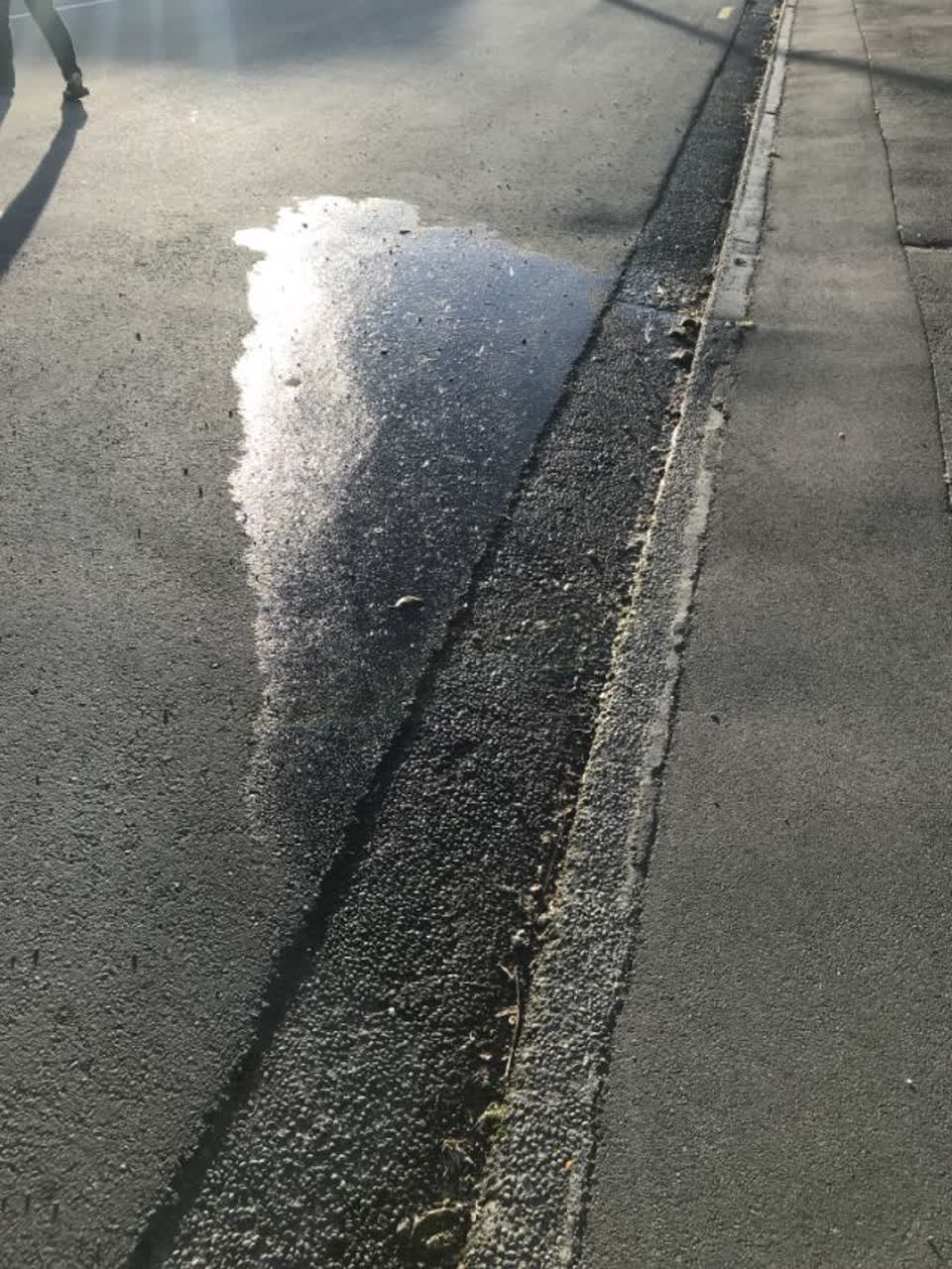 The photograph attached to this water supply report