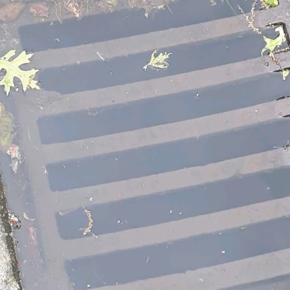 The photograph attached to this flooding report