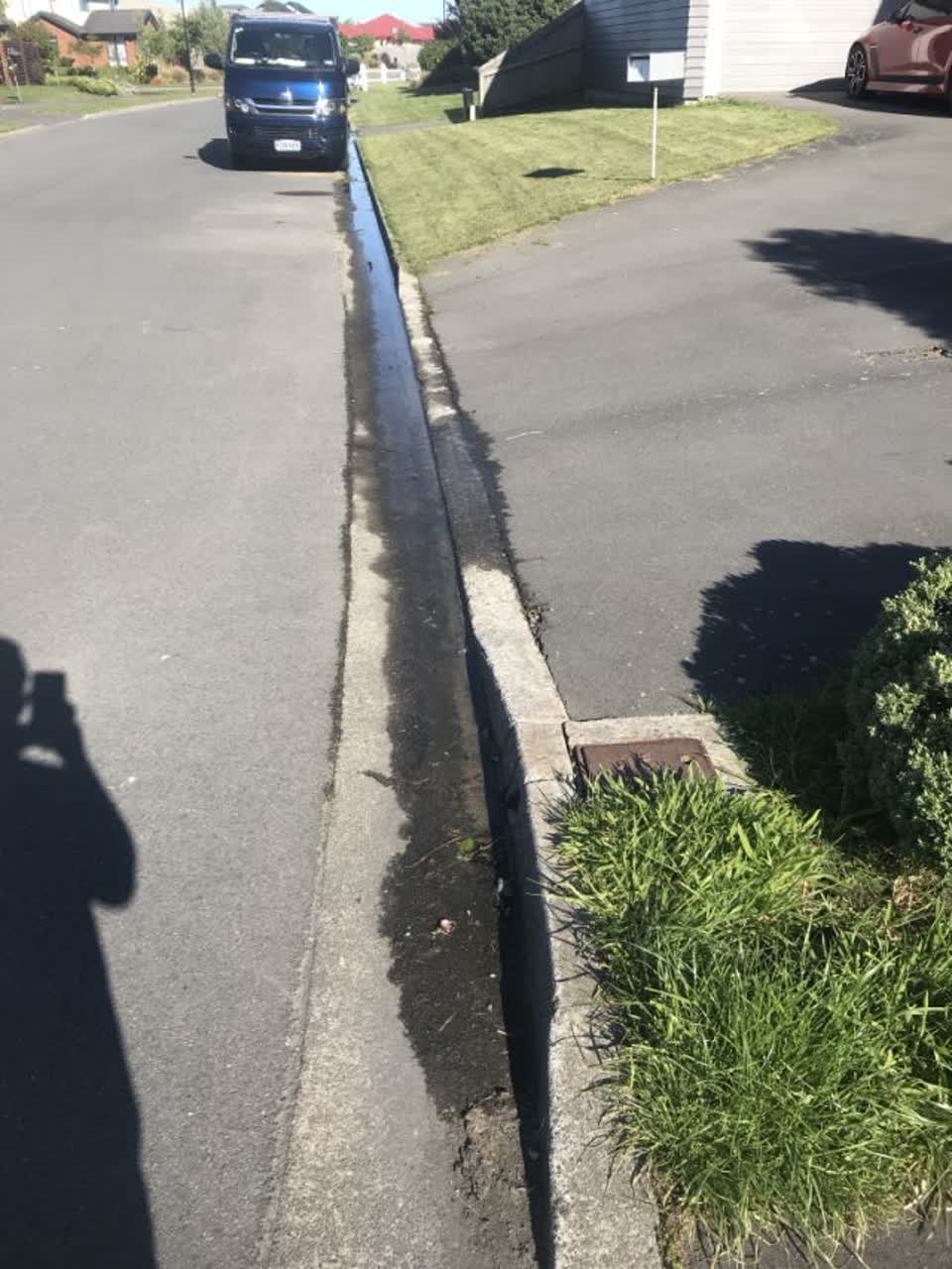 The photograph attached to this water supply report