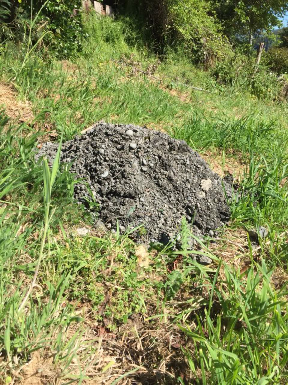 The photograph attached to this wastewater/stormwater report