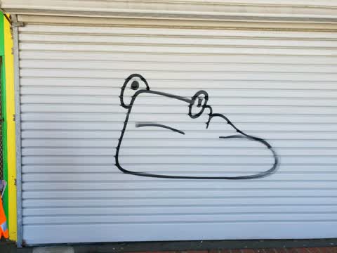 Graffiti, a report photo