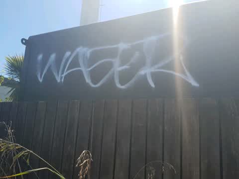 Graffiti, a report photo