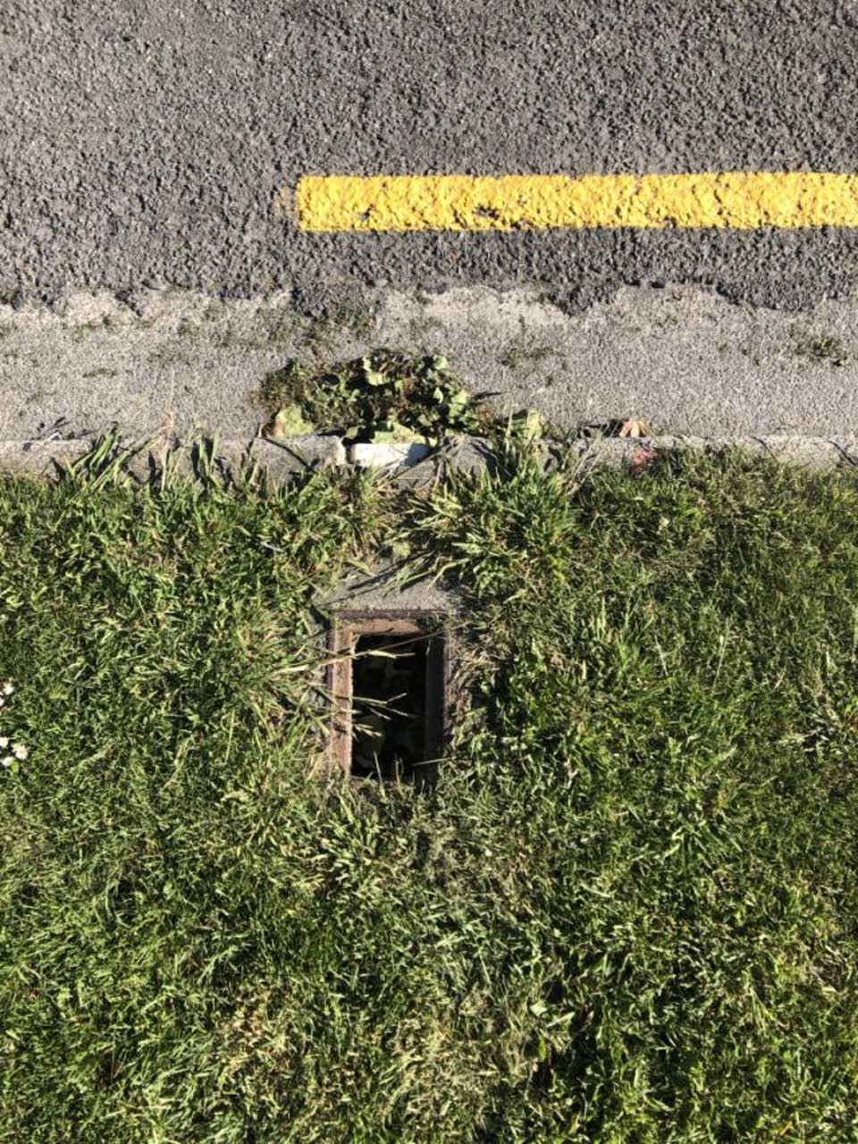 The photograph attached to this wastewater/stormwater report