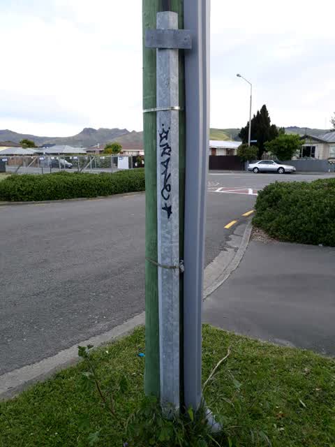 Graffiti, a report photo
