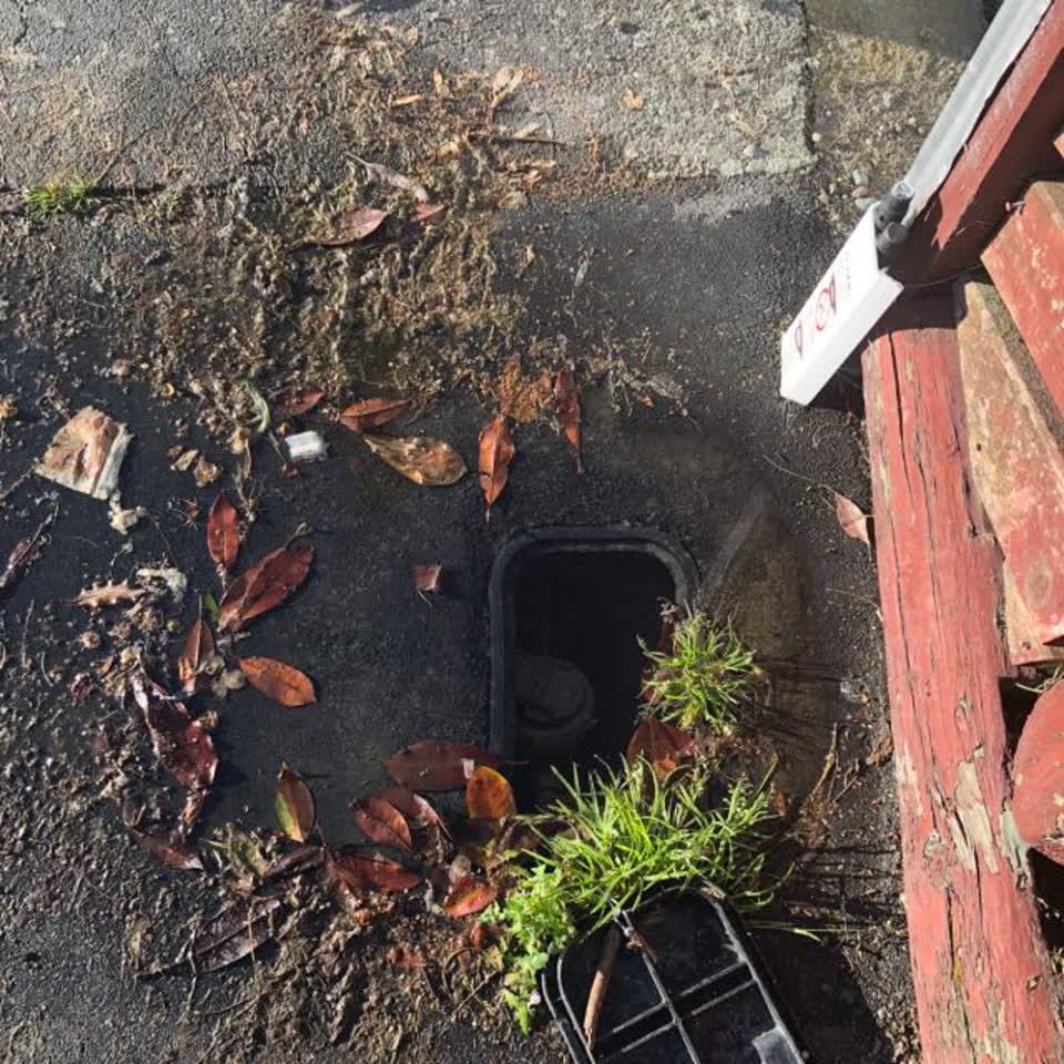 The photograph attached to this water supply report