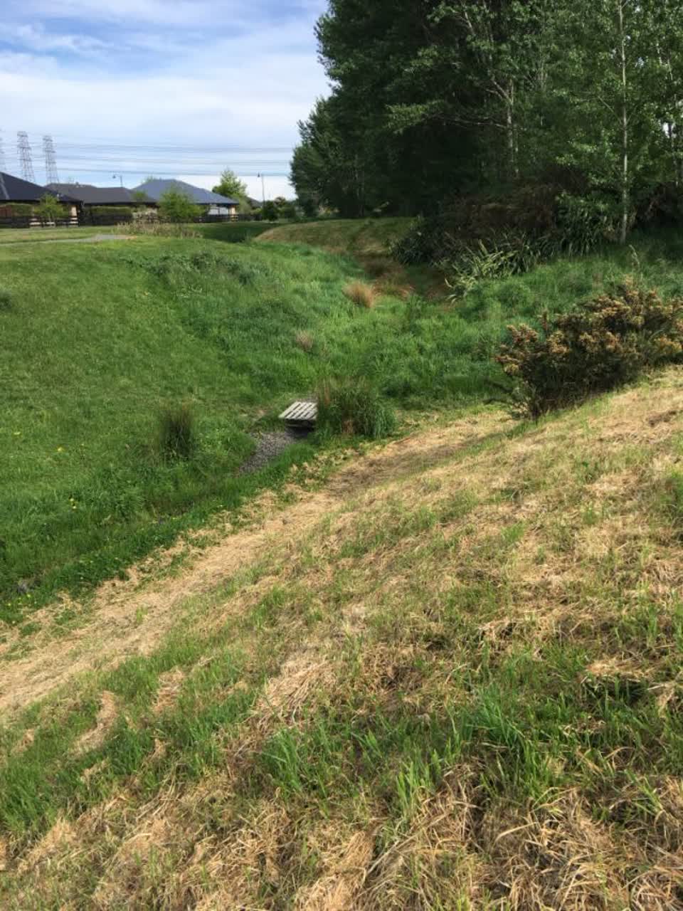 The photograph attached to this water supply report