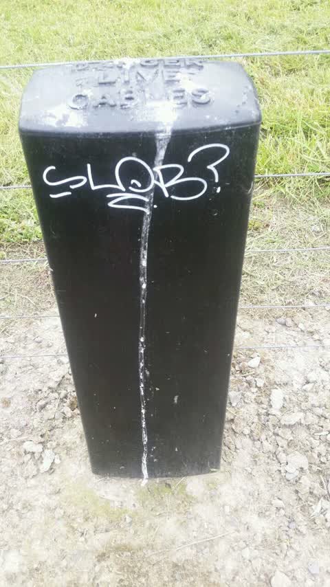 Graffiti, a report photo