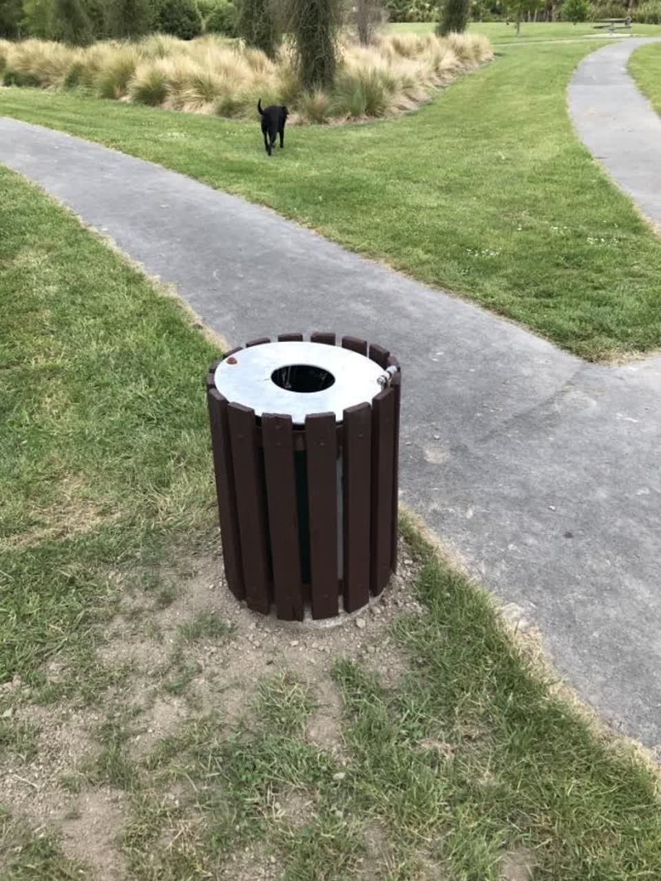 The photograph attached to this parks report