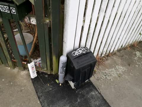 Graffiti, a report photo