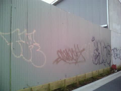 Graffiti, a report photo