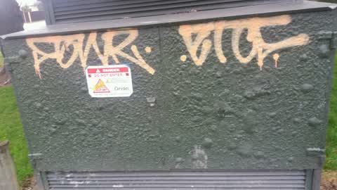 Graffiti, a report photo