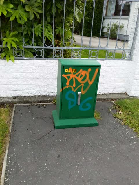 Graffiti, a report photo