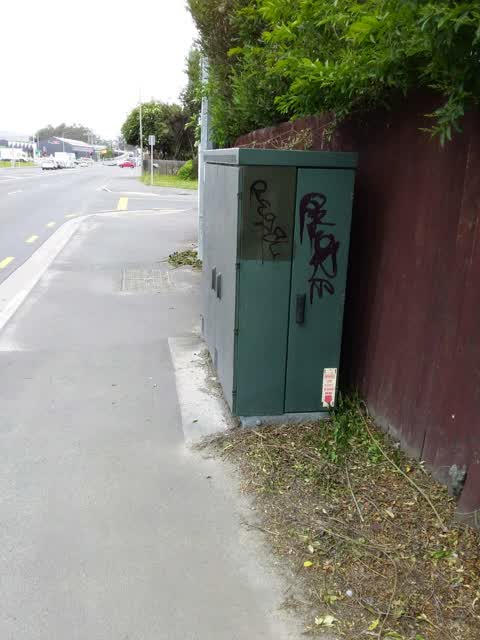 Graffiti, a report photo