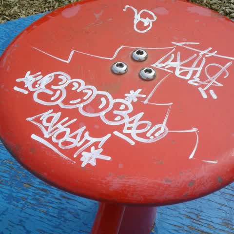 Graffiti, a report photo