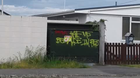 Graffiti, a report photo