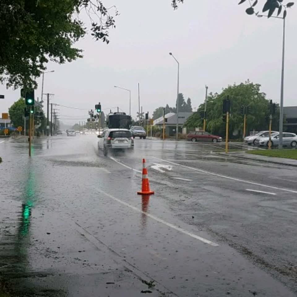 The photograph attached to this flooding report