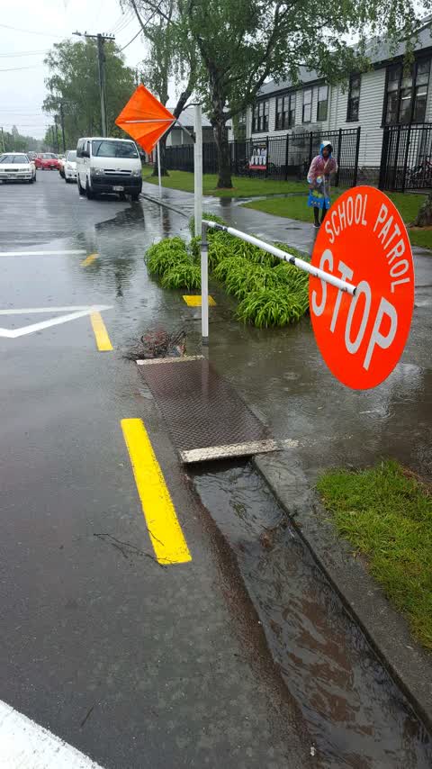 Flooding, a report photo