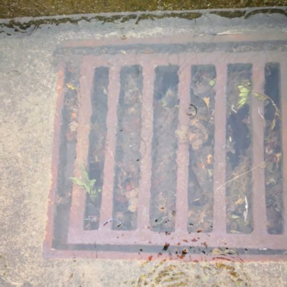 The photograph attached to this wastewater/stormwater report